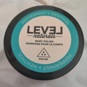 Level Naturals - Body Polish Peppermint + Menthol - 16 oz.